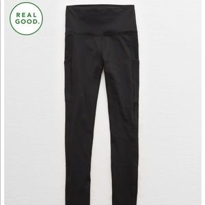 Aerie chill play move black leggings
